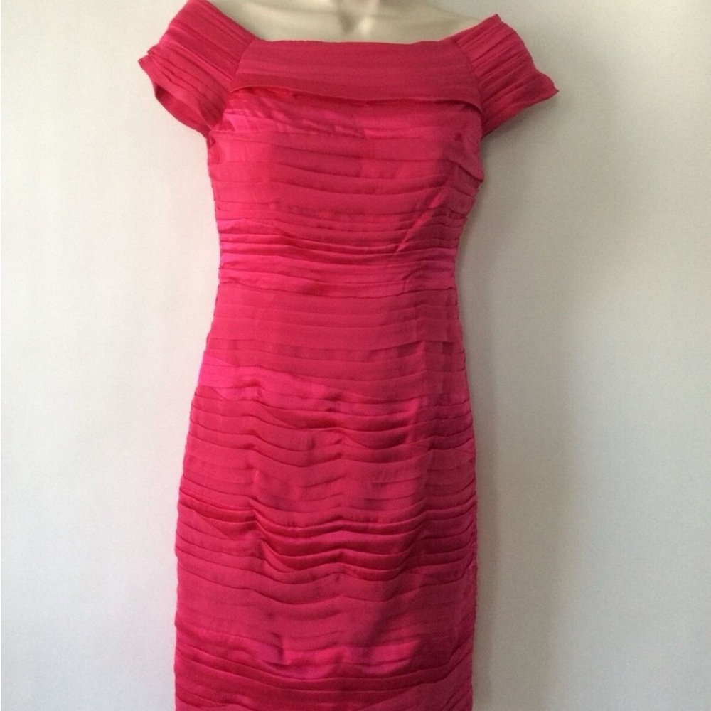 Alice + Olivia Vibrant Pink Mini Dress